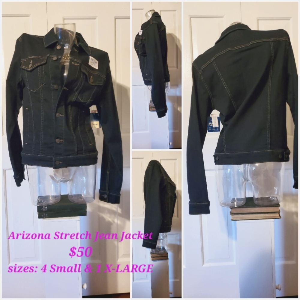 ARIZONA COMPANY stretchy jean jacket (3 available)